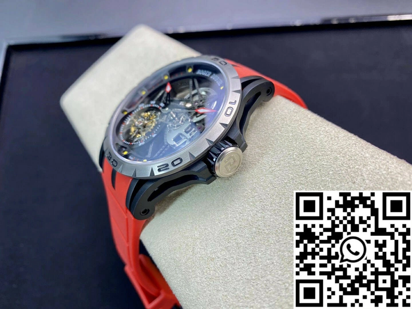 Roger Dubuis Excalibur RDDBEX0549 BBR Factory Tourbillon Titanium Case