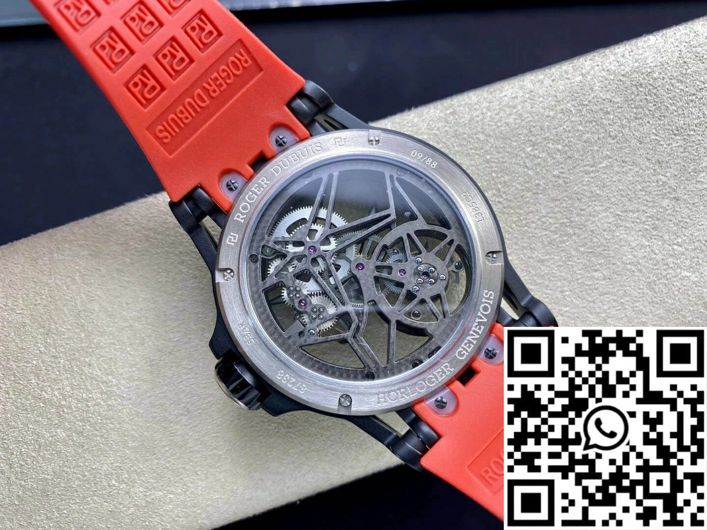 Roger Dubuis Excalibur RDDBEX0549 BBR Factory Tourbillon Titanium Case