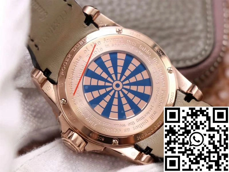 Roger Dubuis Excalibur RDDBEX0684 ZZ Factory Rose Gold Blue Dial
