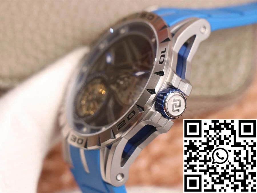 Roger Dubuis Excalibur Spidr RDDBEX0479 JB Factory Tourbillon Skeleton Dial