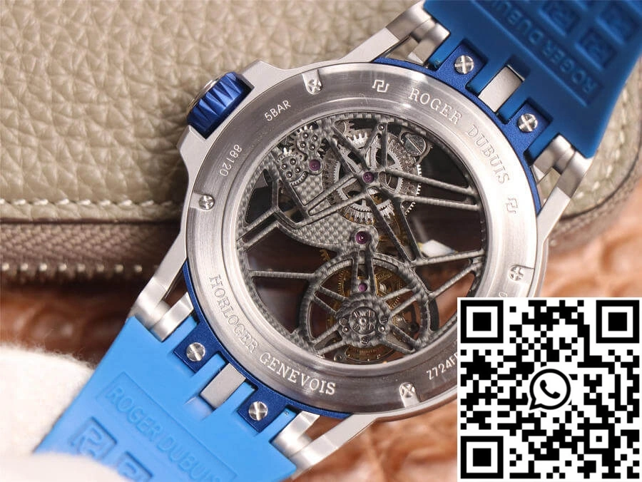 Roger Dubuis Excalibur Spidr RDDBEX0479 JB Factory Tourbillon Skeleton Dial