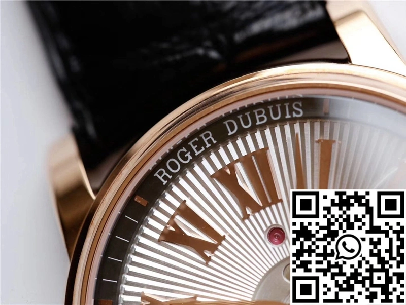Roger Dubuis Hommage RDDBHO0562 Double Flying tourbillon JB Factory Silver Dial