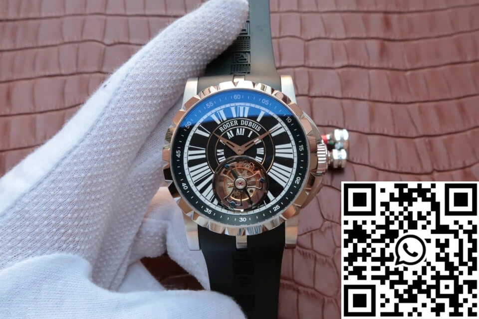 Roger Dubuis Hommage Tourbillon JB Factory Black Dial