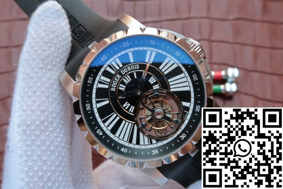 Roger Dubuis Hommage Tourbillon JB Factory Black Dial