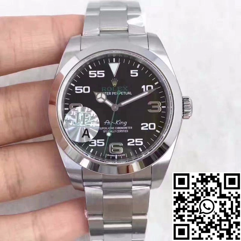 Rolex Air-King 116900 JF Factory Black Dial