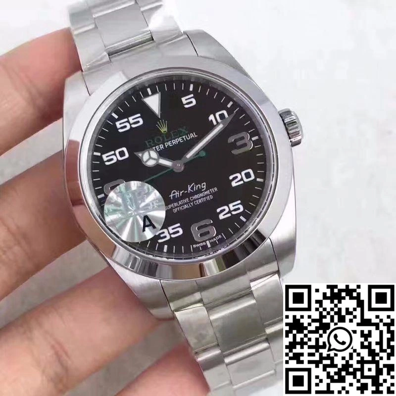 Rolex Air-King 116900 JF Factory Black Dial