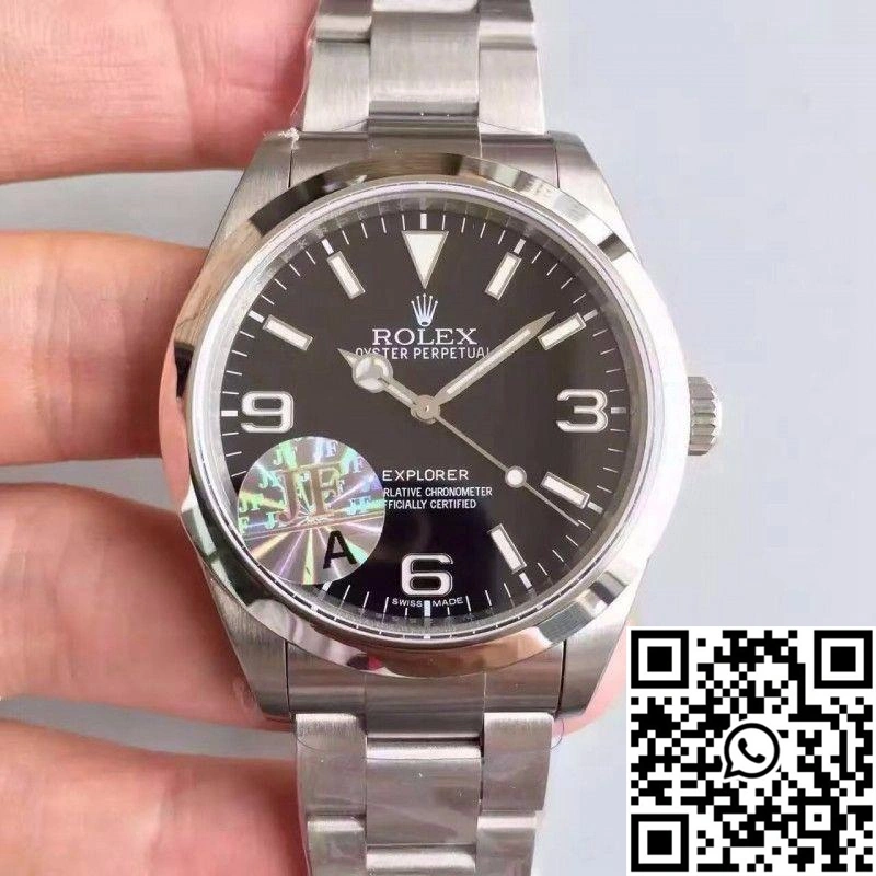 Rolex Air King M116900-0002 JF Factory Black Dial