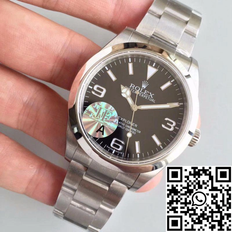 Rolex Air King M116900-0002 JF Factory Black Dial