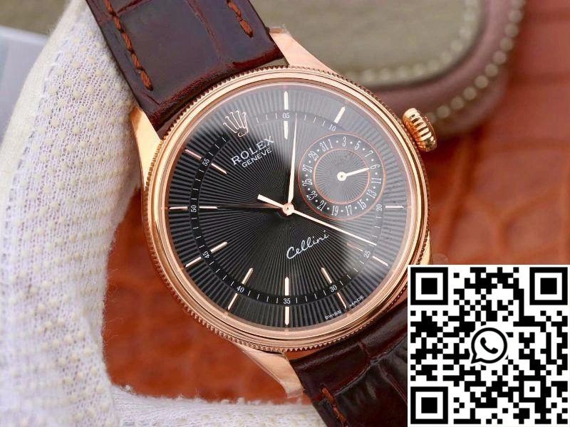 Rolex Celini Date 50515 MKS Factory 18K Rose Gold Case