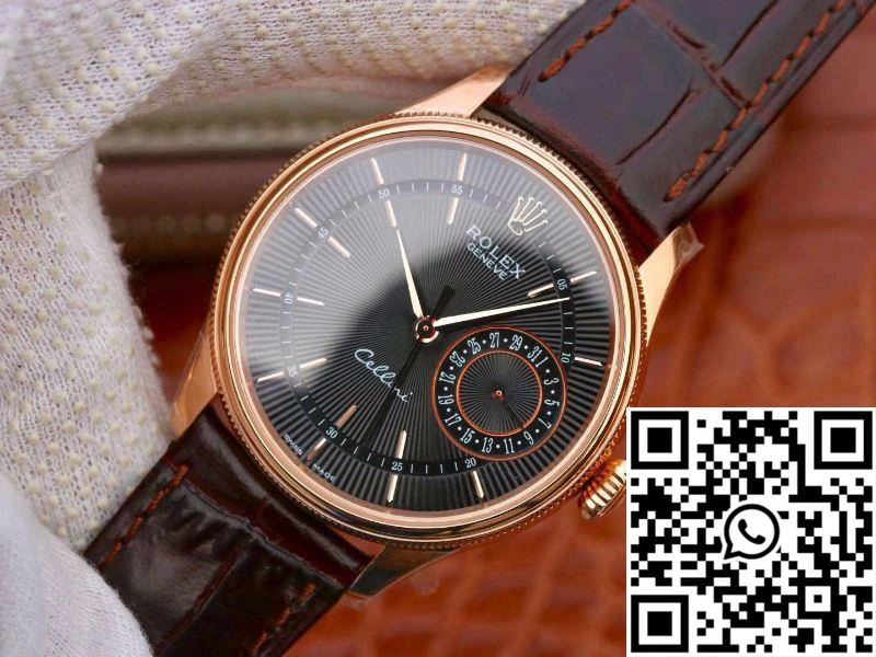 Rolex Celini Date 50515 MKS Factory 18K Rose Gold Case