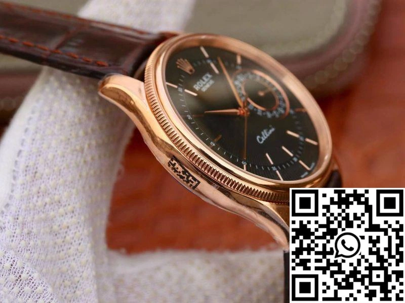 Rolex Celini Date 50515 MKS Factory 18K Rose Gold Case