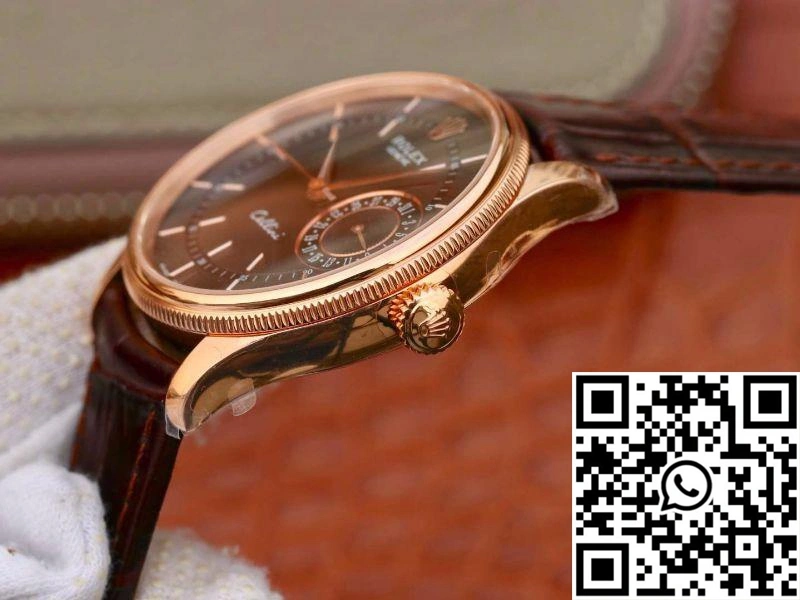 Rolex Celini Date 50515 MKS Factory 18K Rose Gold Case