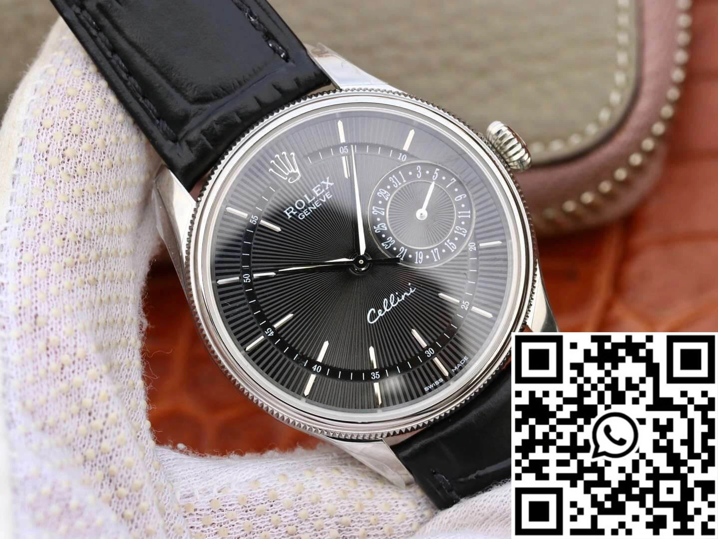 Rolex Celini Date 50519 MKS Factory Black Dial