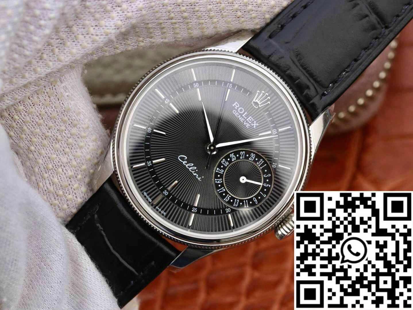 Rolex Celini Date 50519 MKS Factory Black Dial