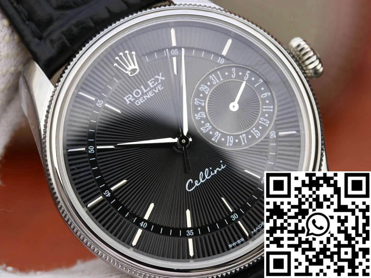 Rolex Celini Date 50519 MKS Factory Black Dial