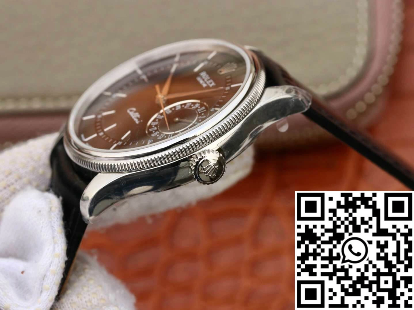 Rolex Celini Date 50519 MKS Factory Black Dial