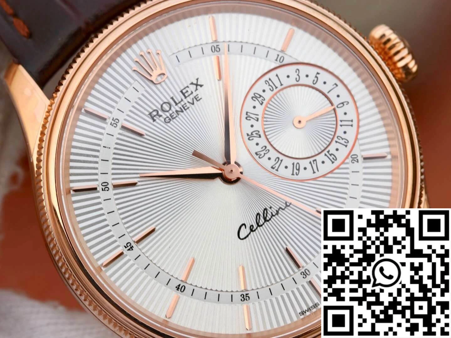 Rolex Celini Date M50515-0008 MKS Factory Silver Dial