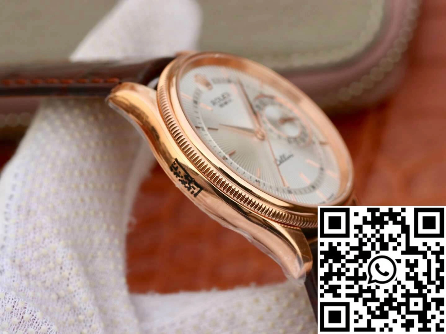 Rolex Celini Date M50515-0008 MKS Factory Silver Dial