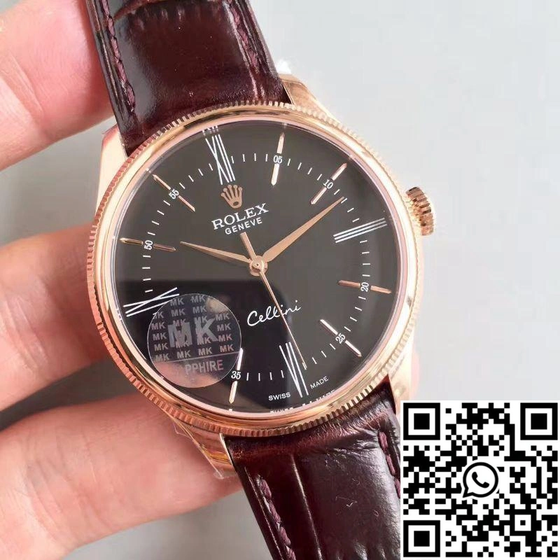 Rolex Cellini 50505 MKS Factory V4 Black Dial