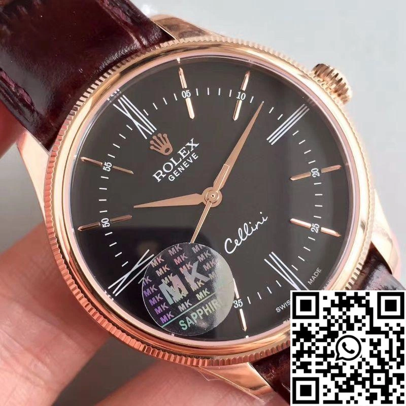 Rolex Cellini 50505 MKS Factory V4 Black Dial