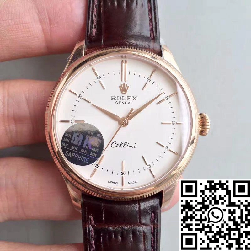 Rolex Cellini 50505 MKS Factory V4 White Dial