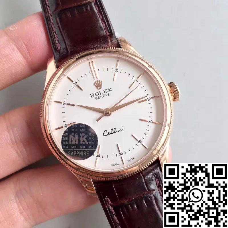 Rolex Cellini 50505 MKS Factory V4 White Dial