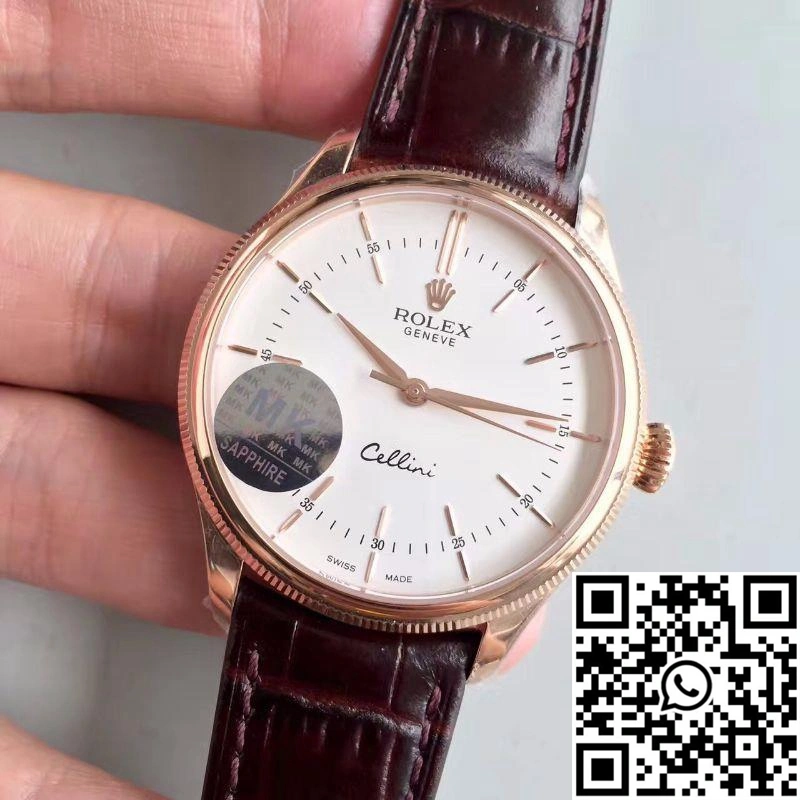 Rolex Cellini 50505 MKS Factory V4 White Dial
