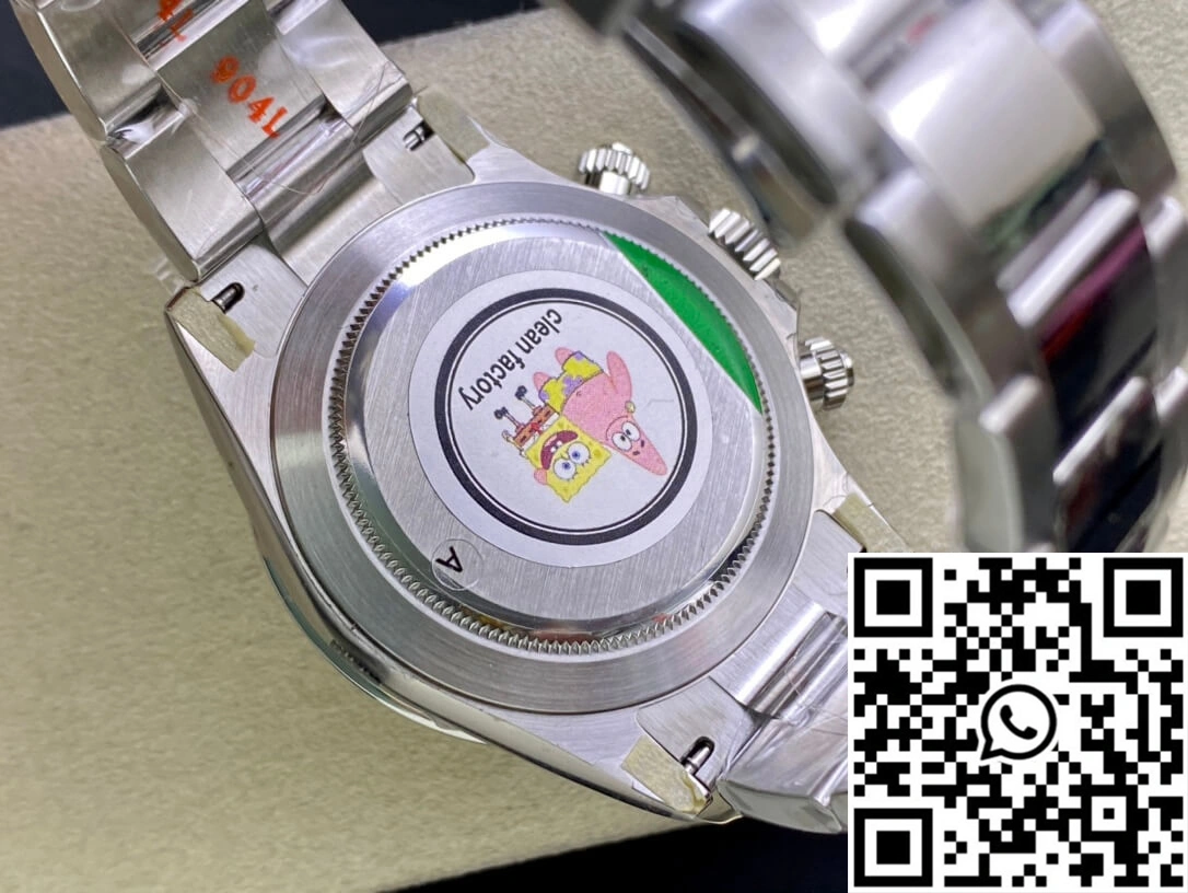 Rolex Cosmograph Daytona 116520 Clean Factory Stainless Steel Bezel