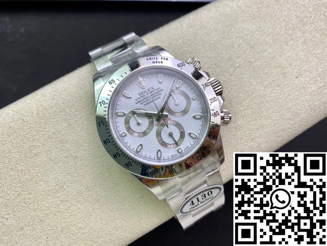 Rolex Cosmograph Daytona 116520LN Clean Factory White Dial