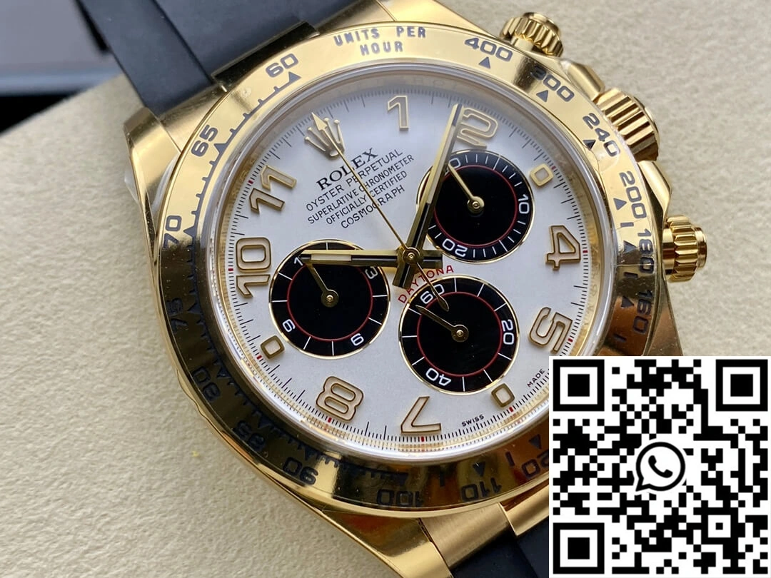 Rolex Cosmograph Daytona 116528 Clean Factory Yellow Gold