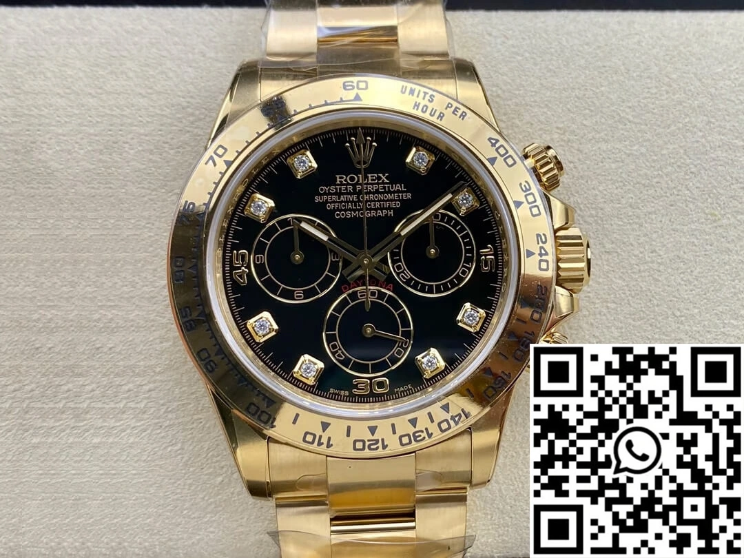 Rolex Cosmograph Daytona M116508-0008 Clean Factory Diamond-set Dial