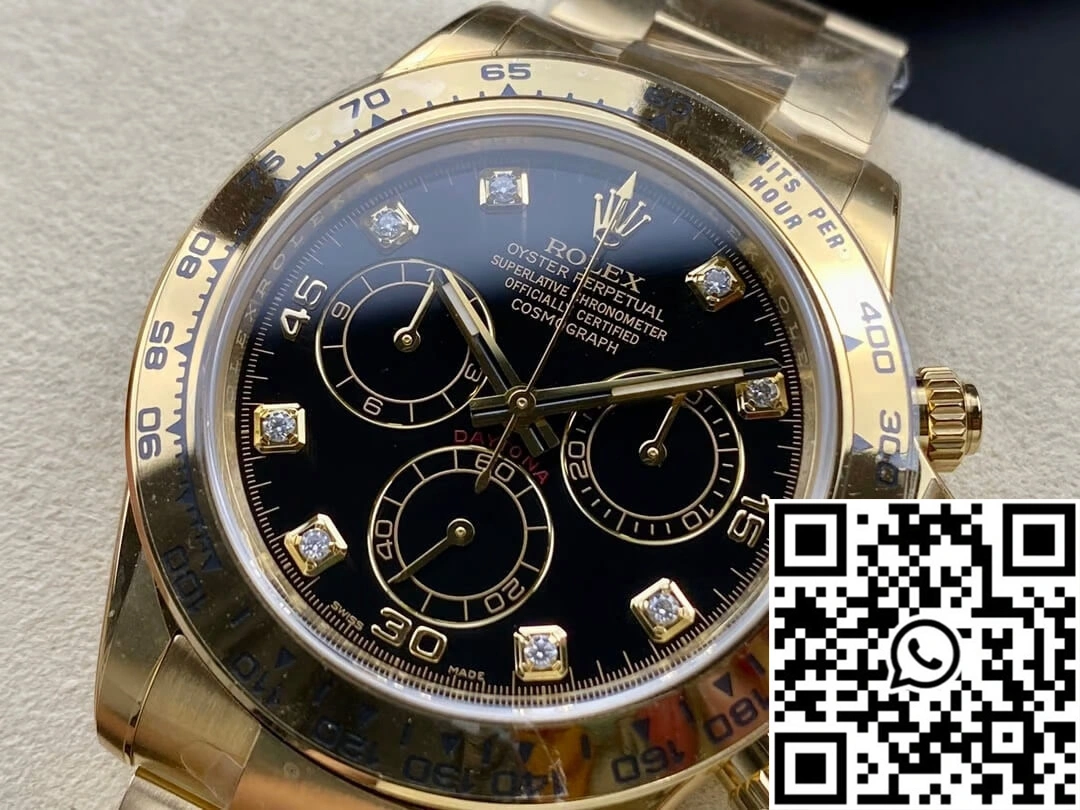 Rolex Cosmograph Daytona M116508-0008 Clean Factory Diamond-set Dial