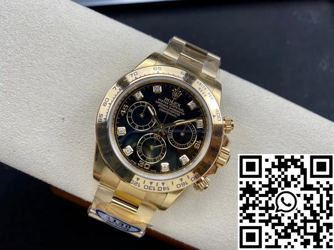 Rolex Cosmograph Daytona M116508-0008 Clean Factory Diamond-set Dial