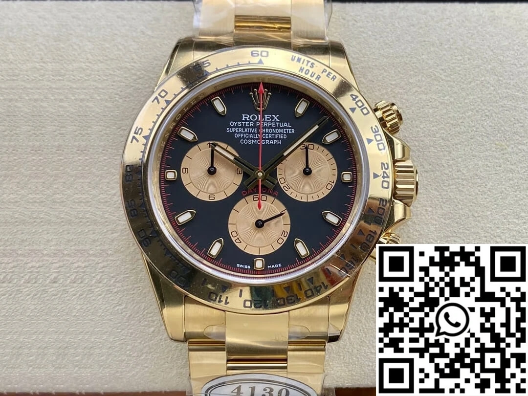 Rolex Cosmograph Daytona M116508-0009 Clean Factory Yellow Gold