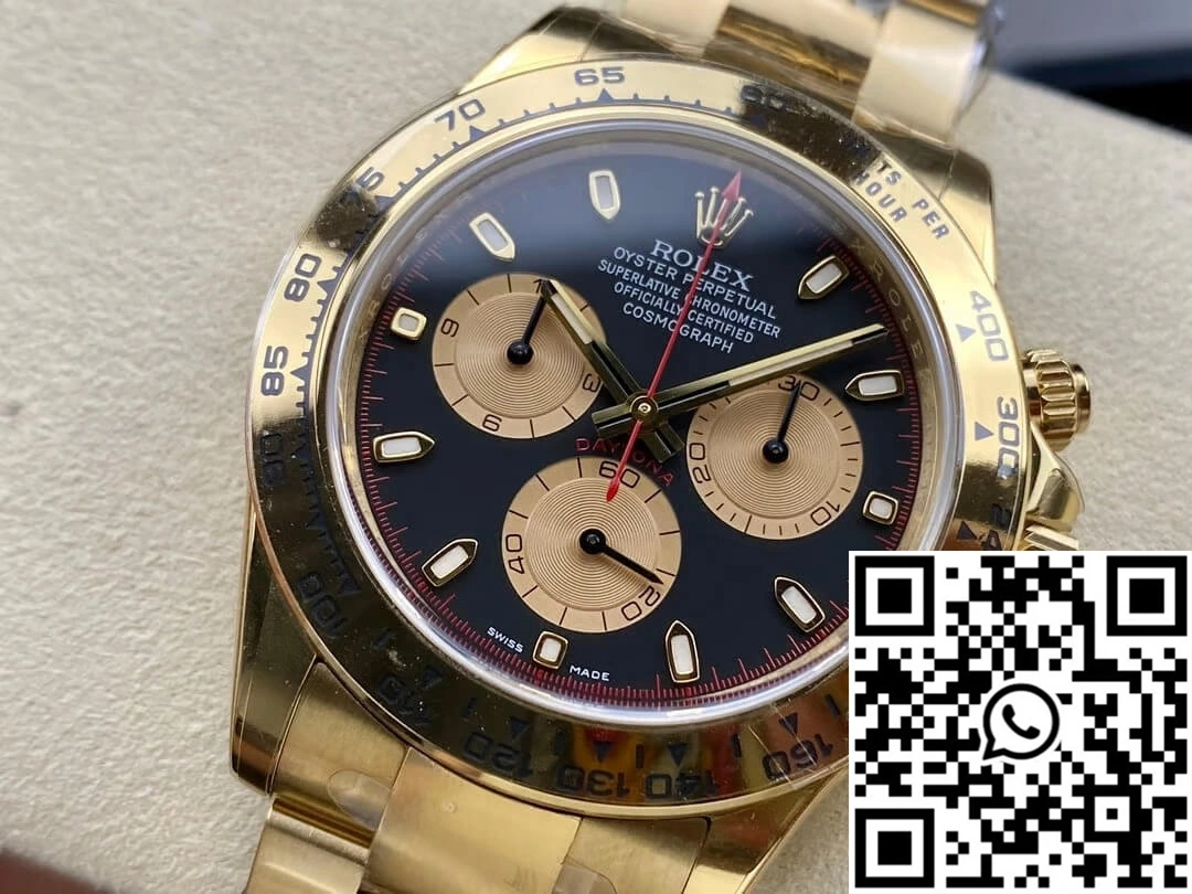 Rolex Cosmograph Daytona M116508-0009 Clean Factory Yellow Gold