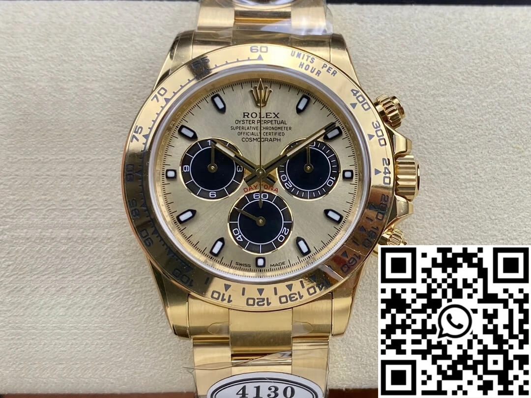 Rolex Cosmograph Daytona M116508-0014 Clean Factory Champagne Dial
