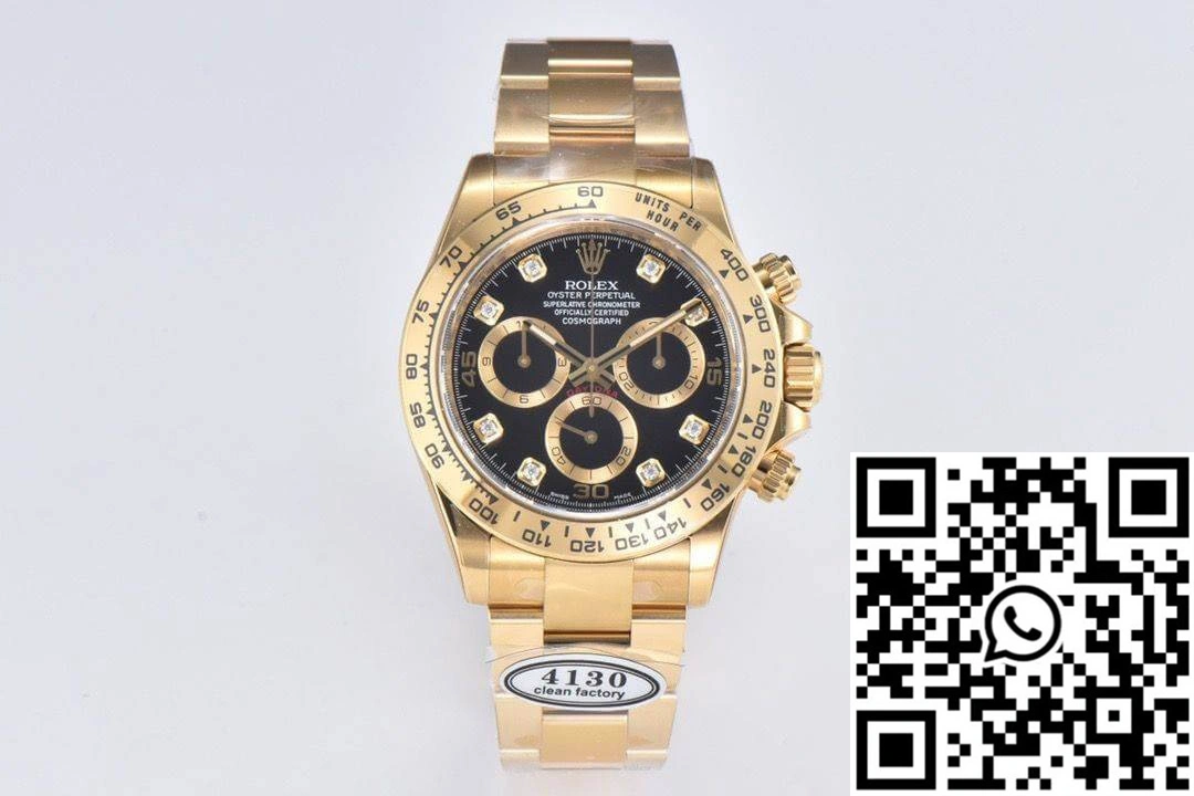 Rolex Cosmograph Daytona M116508-0016 Clean Factory Diamond Dial