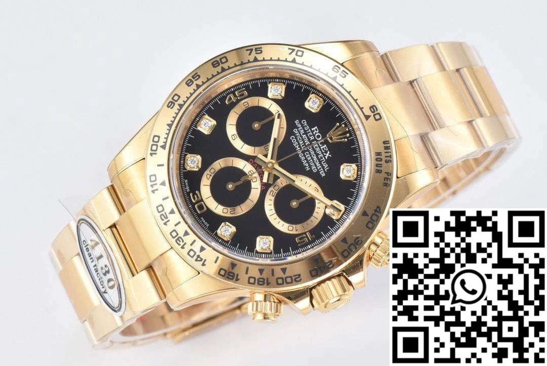 Rolex Cosmograph Daytona M116508-0016 Clean Factory Diamond Dial