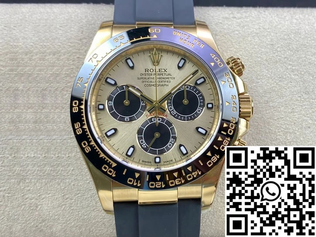 Rolex Cosmograph Daytona M116518LN-0048 Clean Factory Champagne Dial