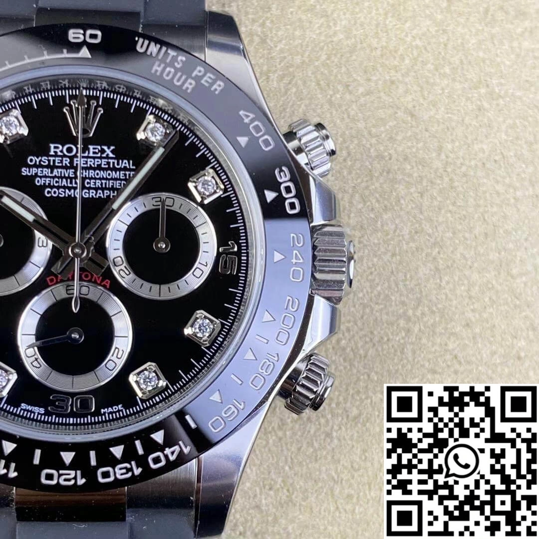 Rolex Cosmograph Daytona M116519LN-0025 Clean Factory Diamond-set Dial