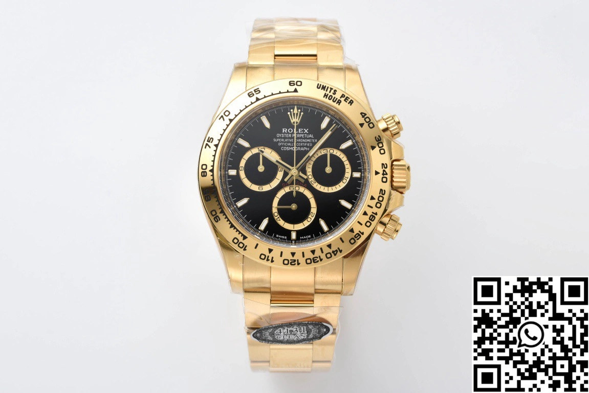 Rolex Cosmograph Daytona M126503 Clean Factory Gold Bezel (Copy)
