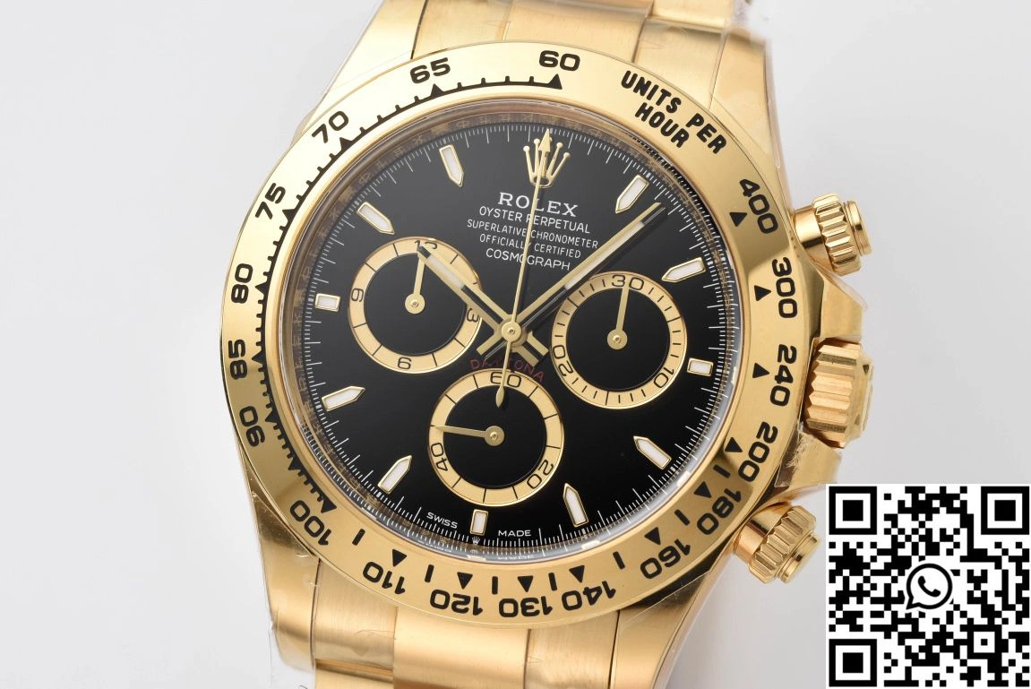 Rolex Cosmograph Daytona M126503 Clean Factory Gold Bezel (Copy)