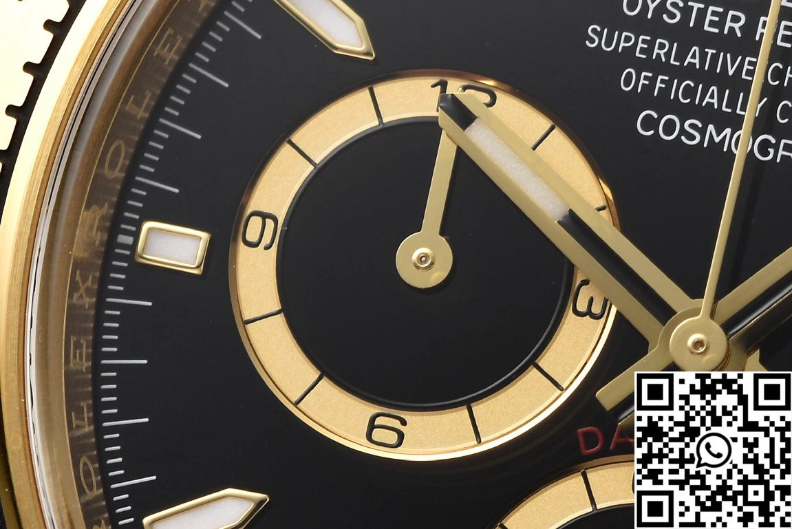 Rolex Cosmograph Daytona M126503 Clean Factory Gold Bezel (Copy)
