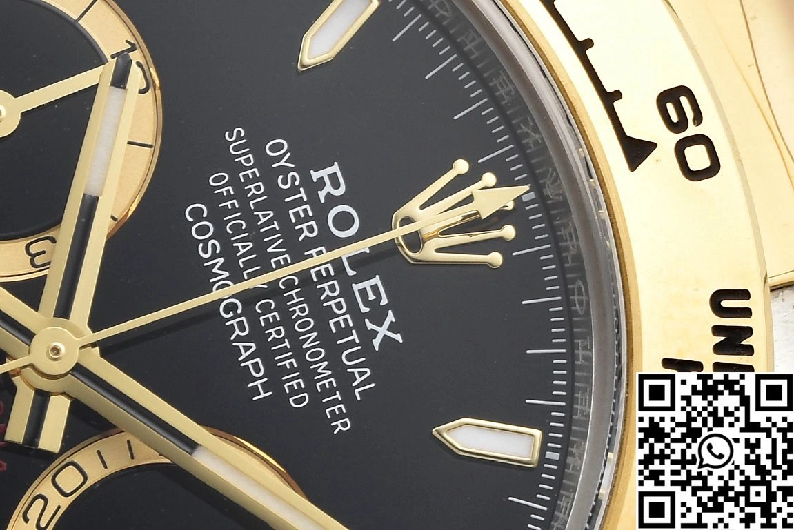 Rolex Cosmograph Daytona M126503 Clean Factory Gold Bezel