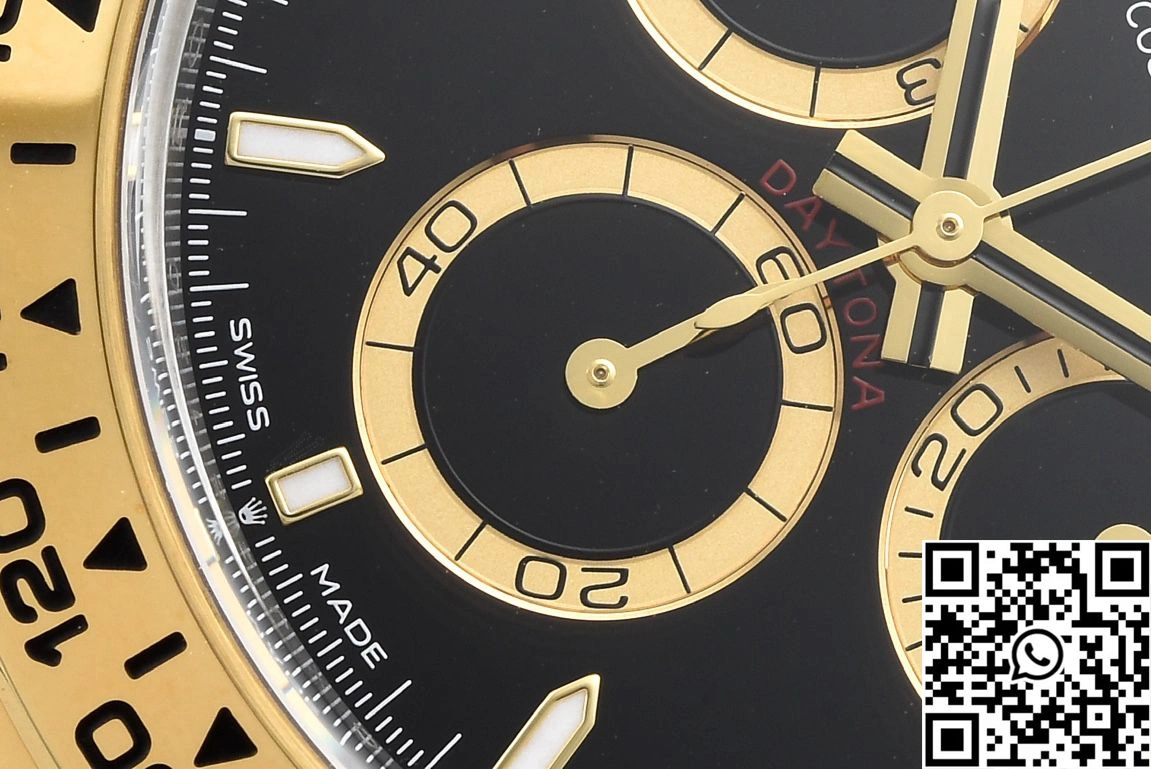 Rolex Cosmograph Daytona M126503 Clean Factory Gold Bezel