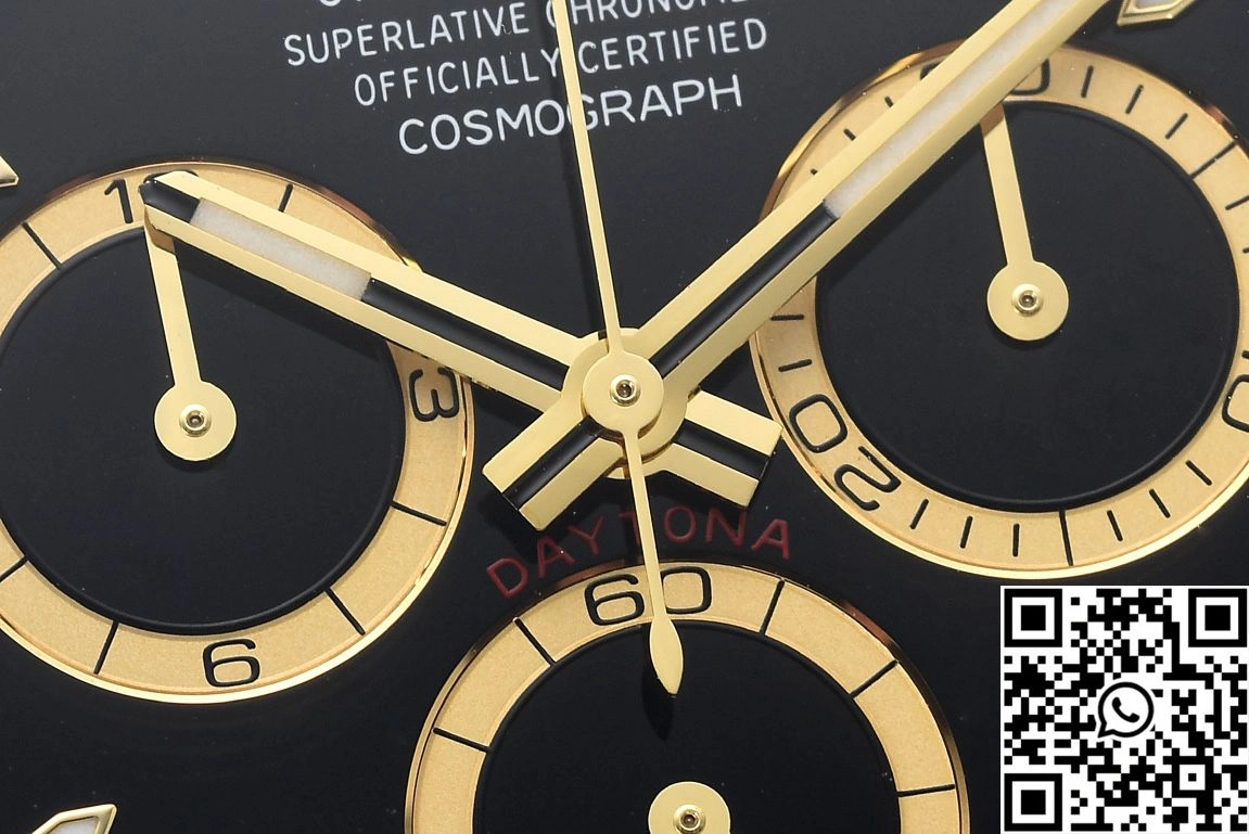 Rolex Cosmograph Daytona M126503 Clean Factory Gold Bezel