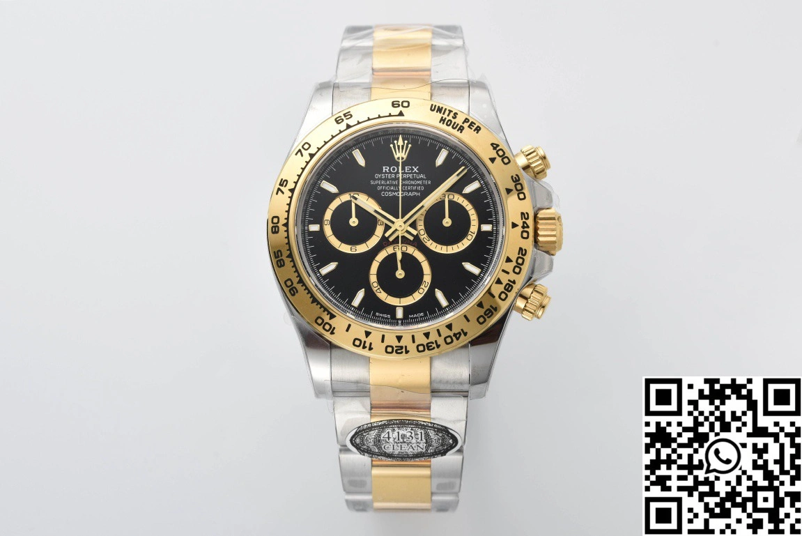 Rolex Cosmograph Daytona M126503 Clean Factory Gold Bezel