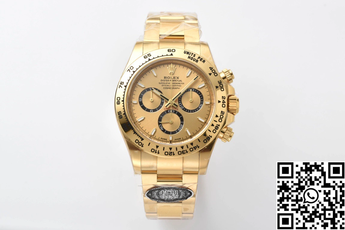 Rolex Cosmograph Daytona M126508 Clean Factory Full Gold