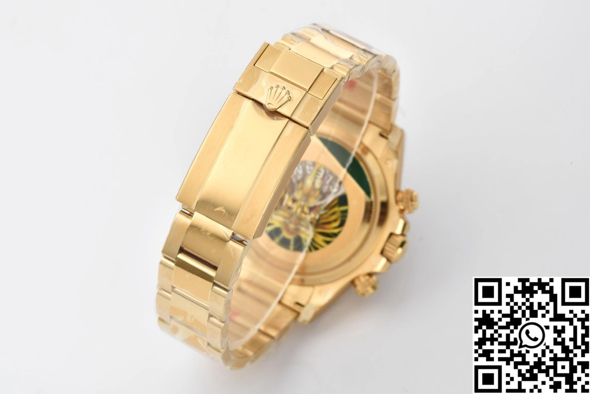 Rolex Cosmograph Daytona M126508 Clean Factory Gold Bezel Diamond Hourmarker