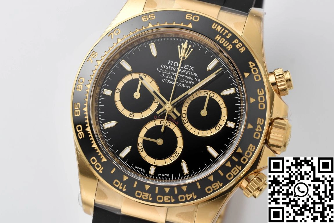 Rolex Cosmograph Daytona M126518 Clean Factory Black Bezel